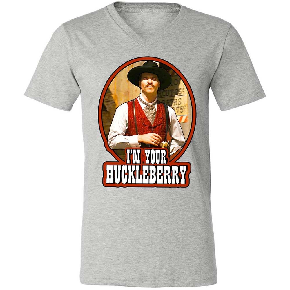 I'm Your Huckleberry - Athletic Heather - 2