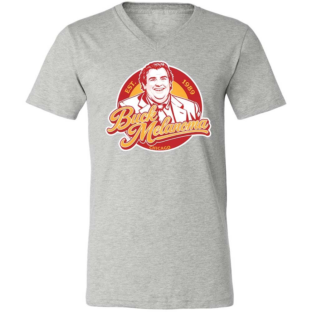 Unisex V-Neck T-Shirt - HPW8ZTEC - Athletic Heather - 2