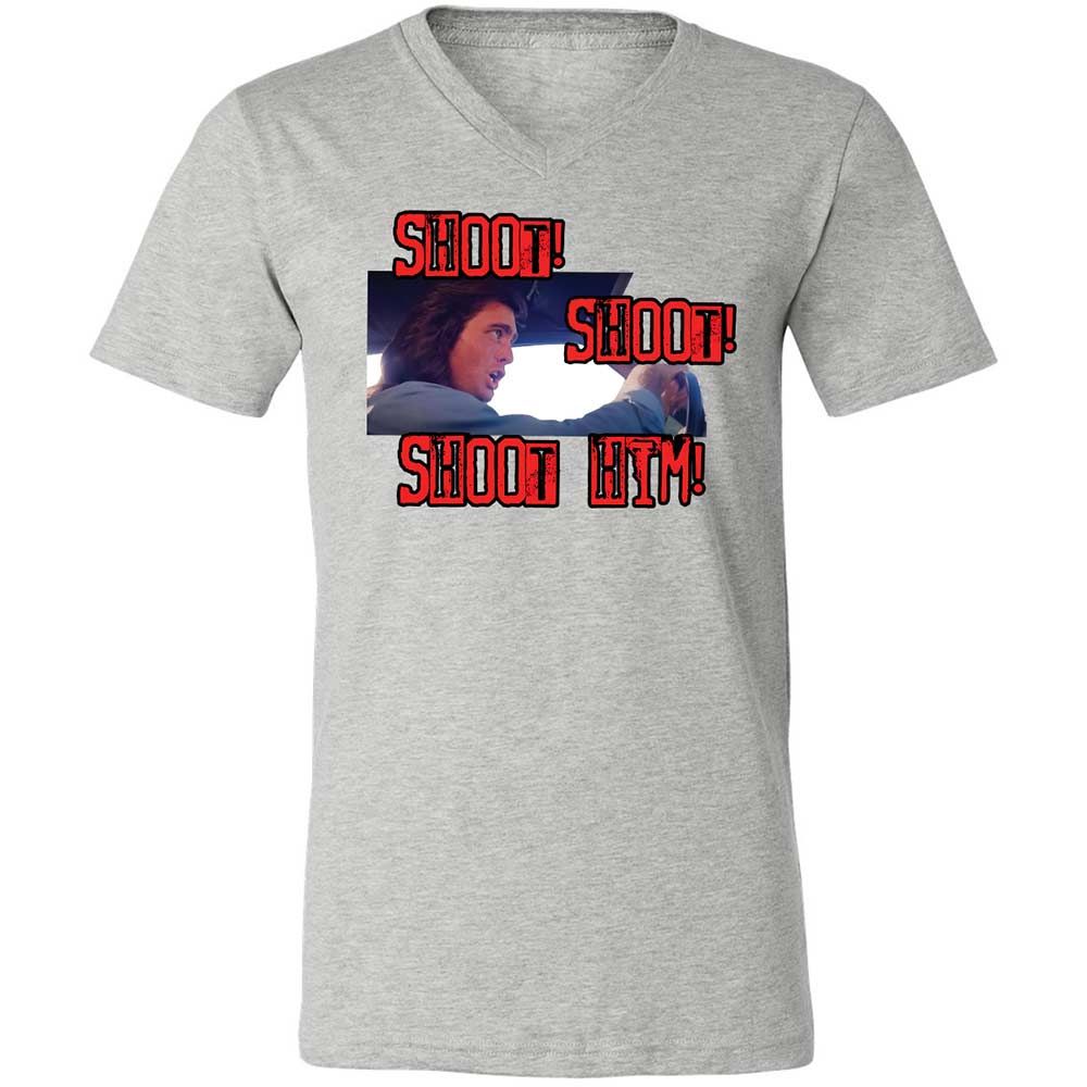 Unisex V-Neck T-Shirt - V51U6G3Y - Athletic Heather - 2