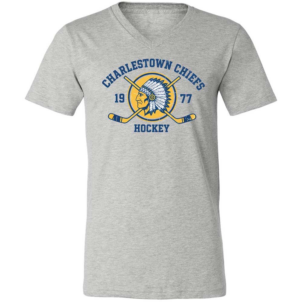 Charlestown Chiefs Hockey - Athletic Heather - 2