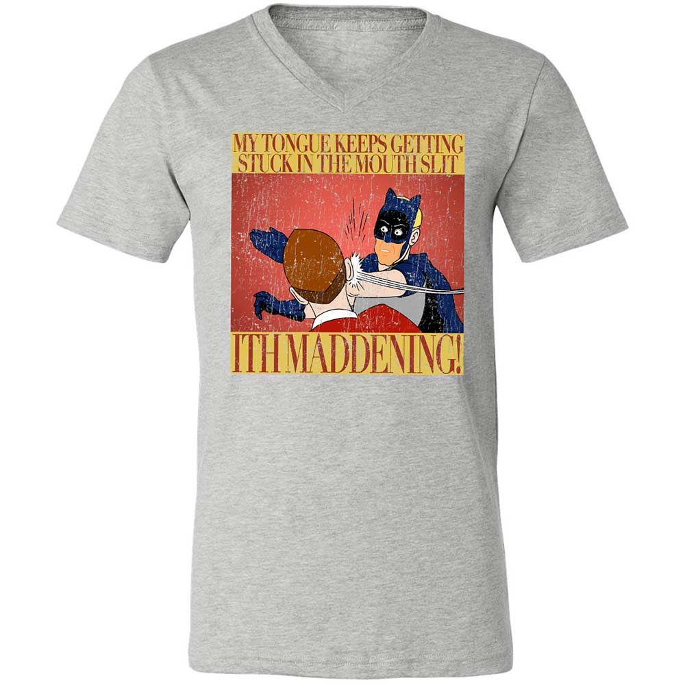 Unisex V-Neck T-Shirt - TWHLQE1W - Athletic Heather - 2
