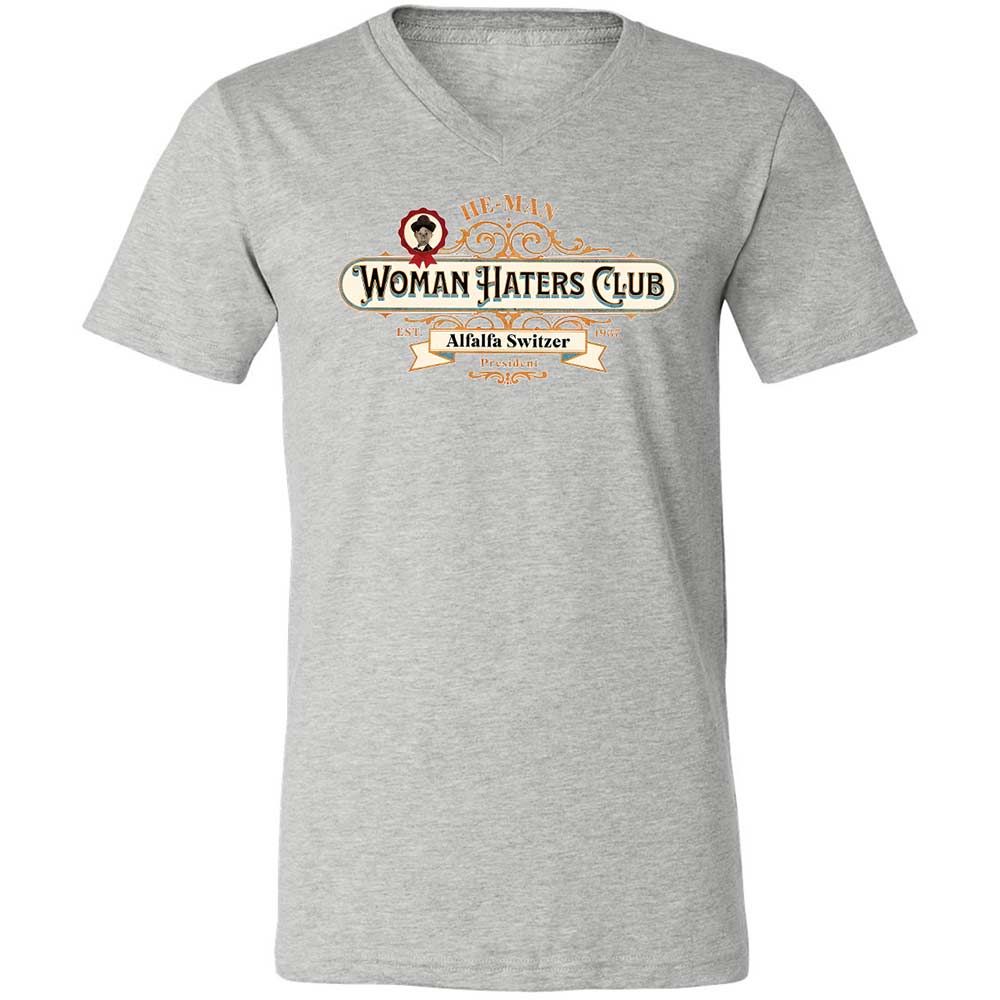 Unisex V-Neck T-Shirt - ZRWKEH1F - Athletic Heather - 2
