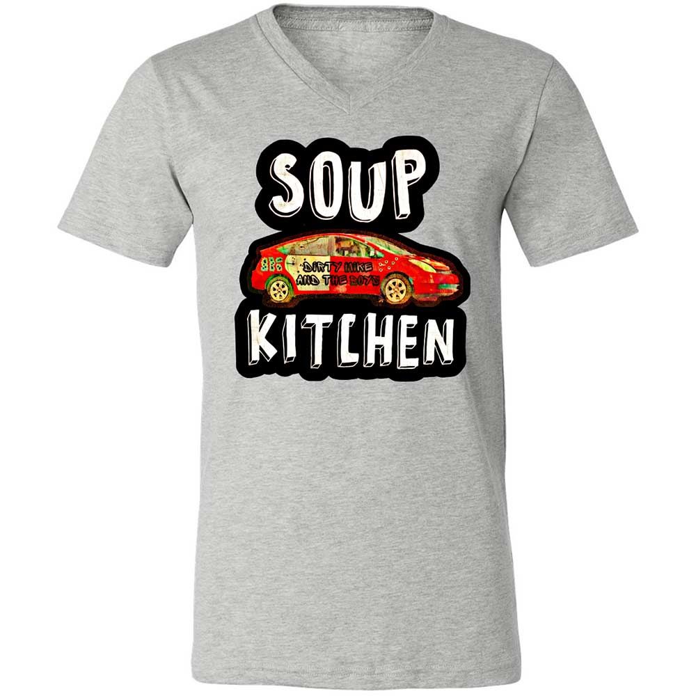 Unisex V-Neck T-Shirt - MDXM59V8 - Athletic Heather - 2