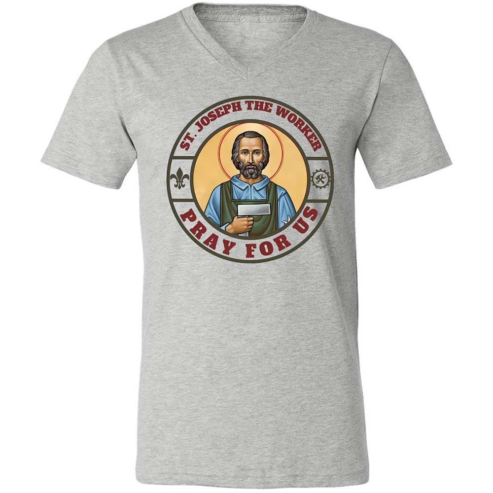 Pray for Us - Athletic Heather - 2