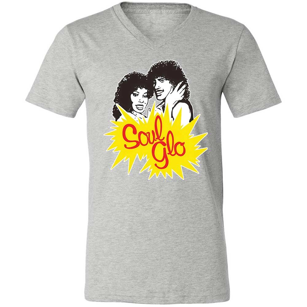 Unisex V-Neck T-Shirt - G96SR6VM - Athletic Heather - 2