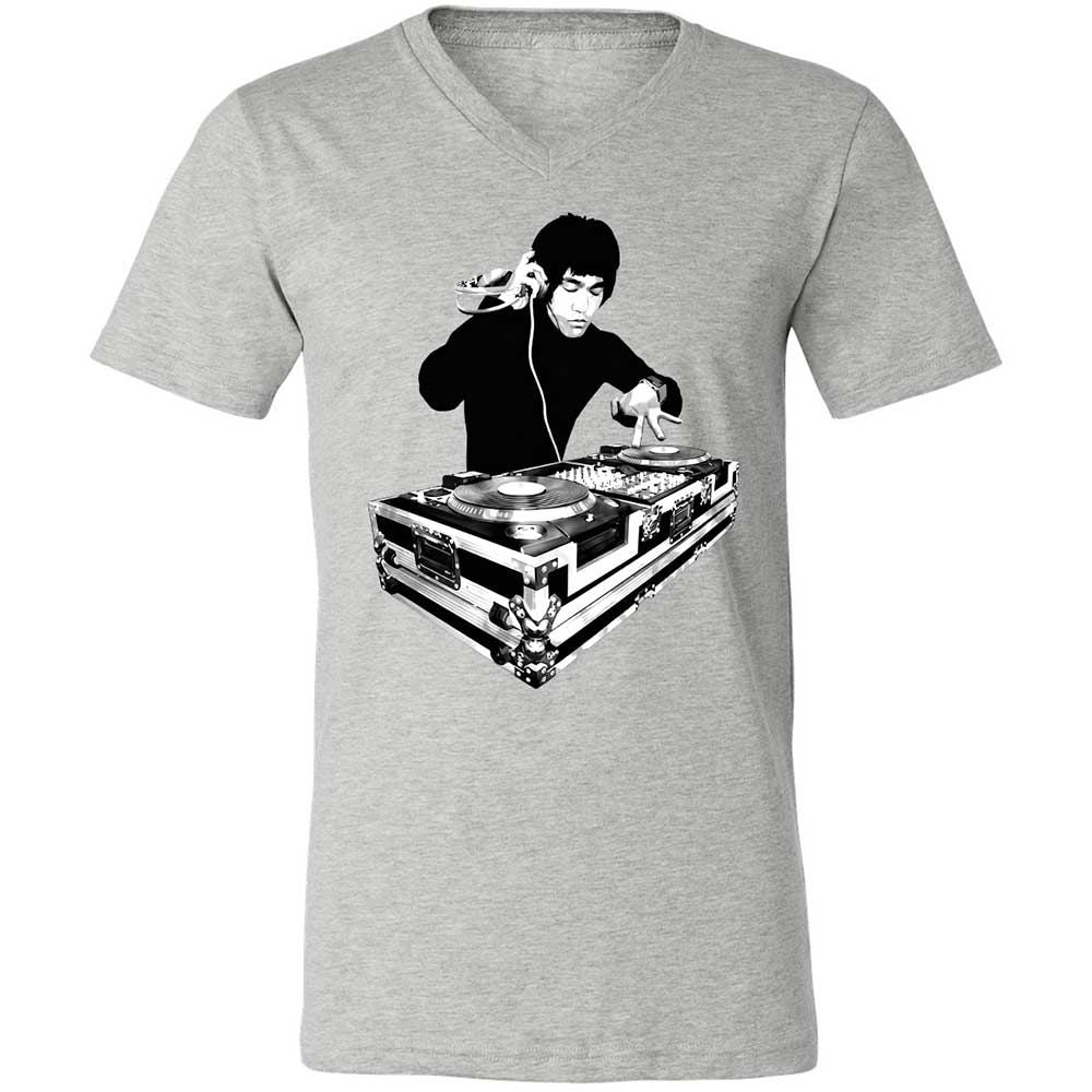 Bruce Lee DJ - Athletic Heather - 2