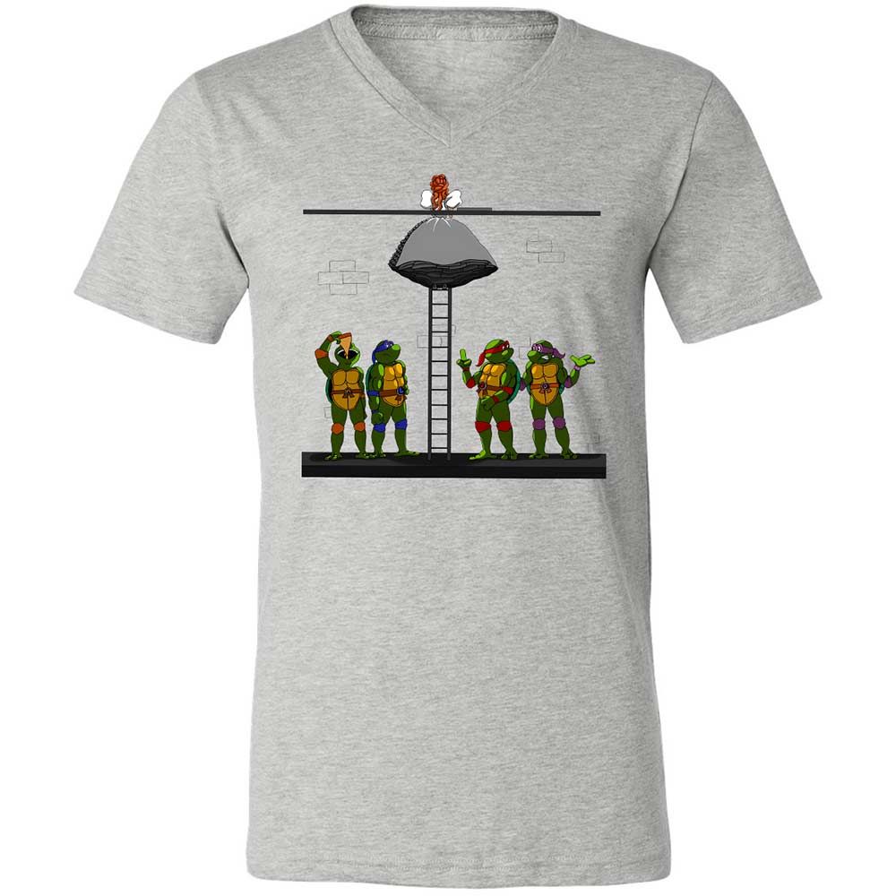 I've Been Dreaming of a Turtle's Kiss - Athletic Heather - 2