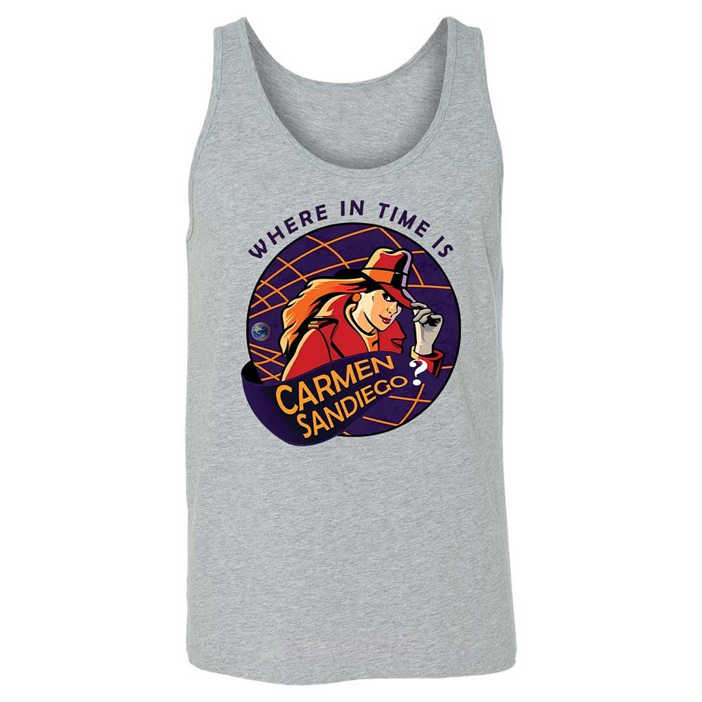 Where in Time Is Carmen Sandiego - Athletic Heather - 2