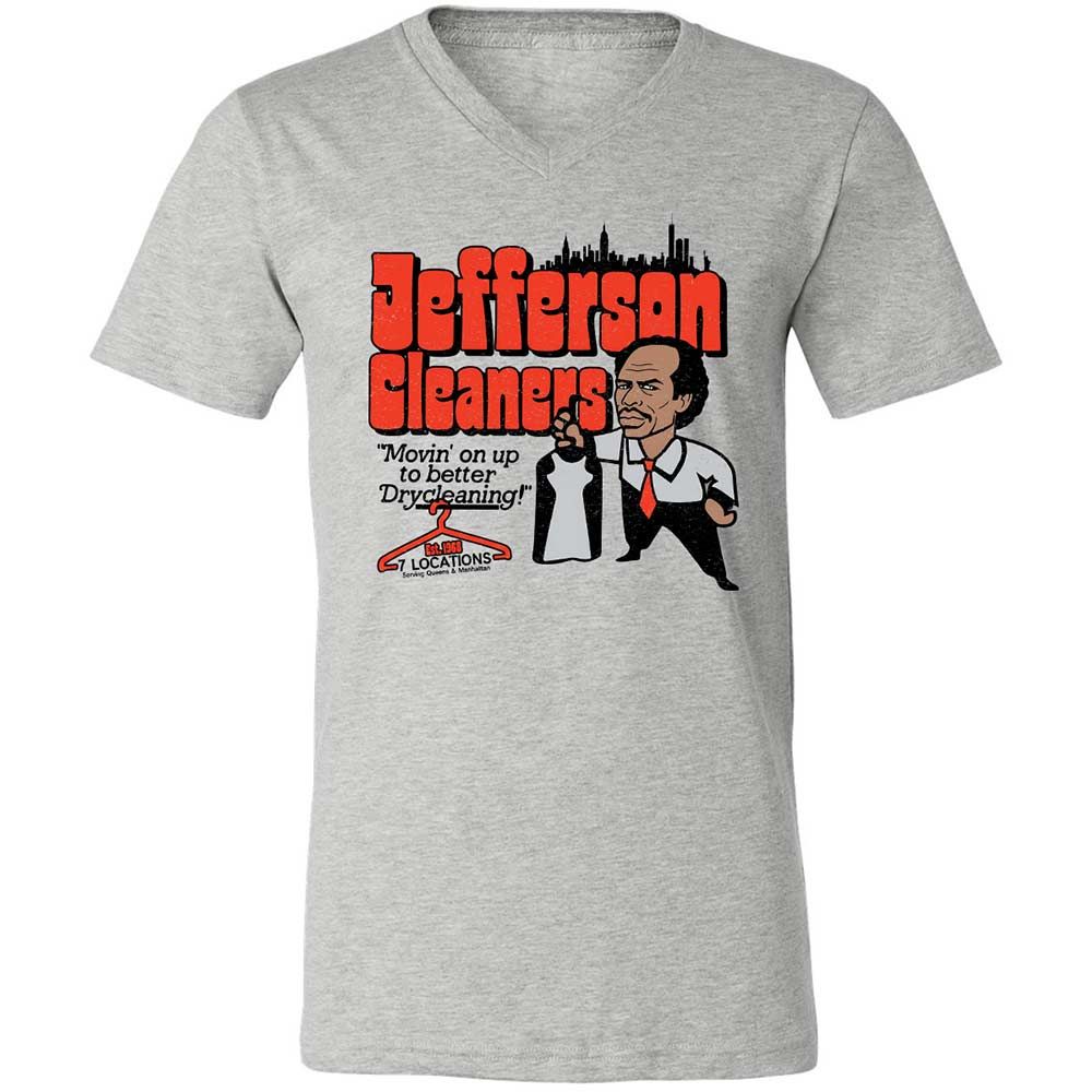 Unisex V-Neck T-Shirt - 3B5VWC3E - Athletic Heather - 2