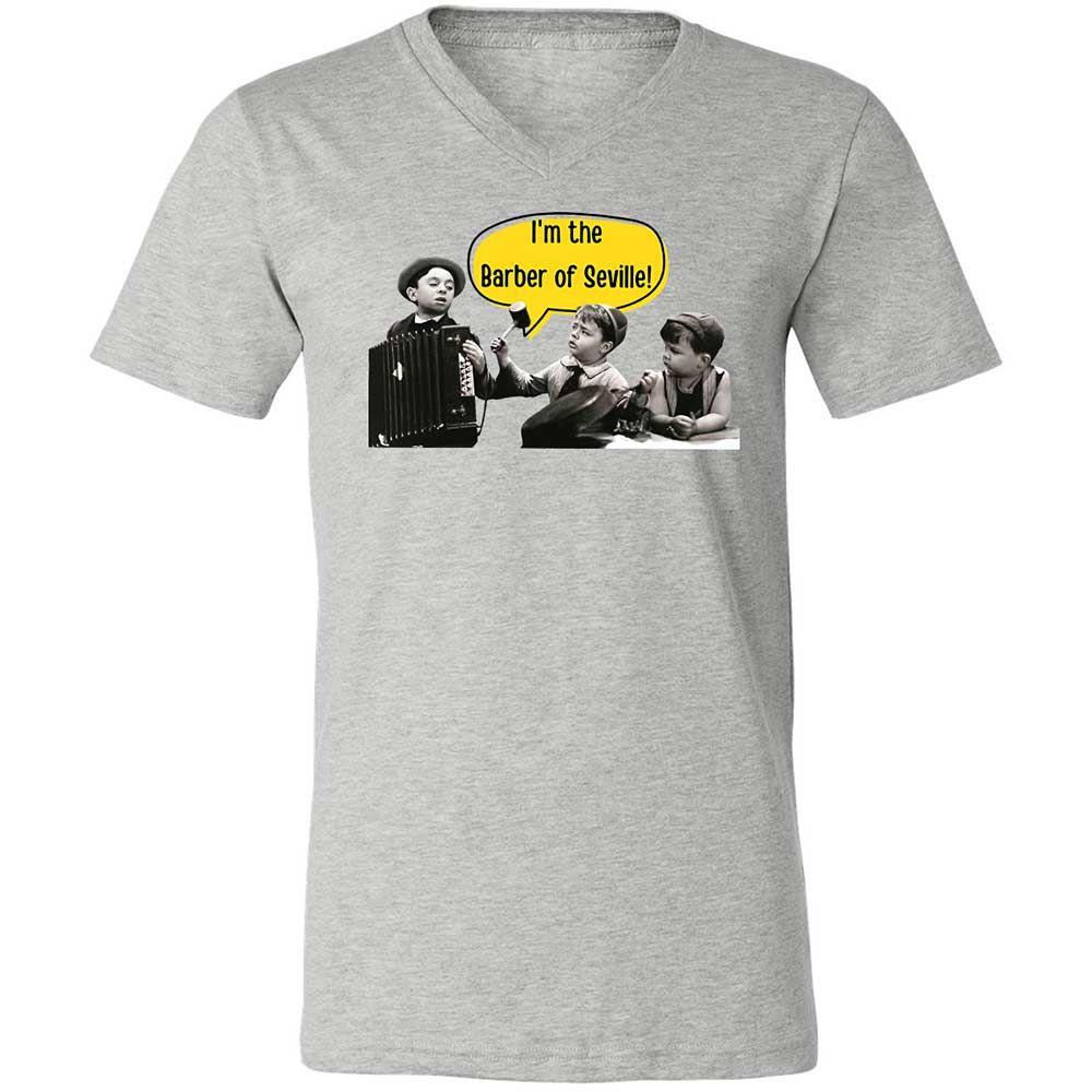 Unisex V-Neck T-Shirt - ANQYQH8G - Athletic Heather - 2
