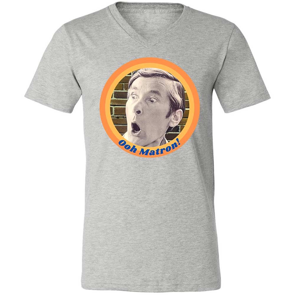 Unisex V-Neck T-Shirt - 66733UPN - Athletic Heather - 2