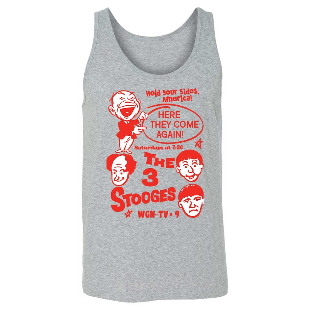 The 3 Stooges - Athletic Heather - 2