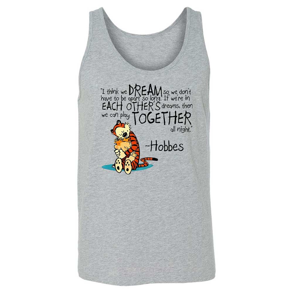 Calvin Hobbes Dreams - Athletic Heather - 2