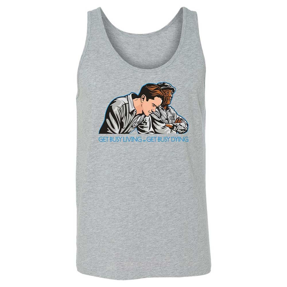 Get Busy Living - Athletic Heather - 2
