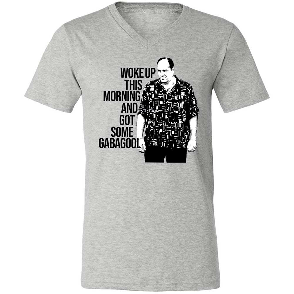 Unisex V-Neck T-Shirt - MNQF1C4G - Athletic Heather - 2