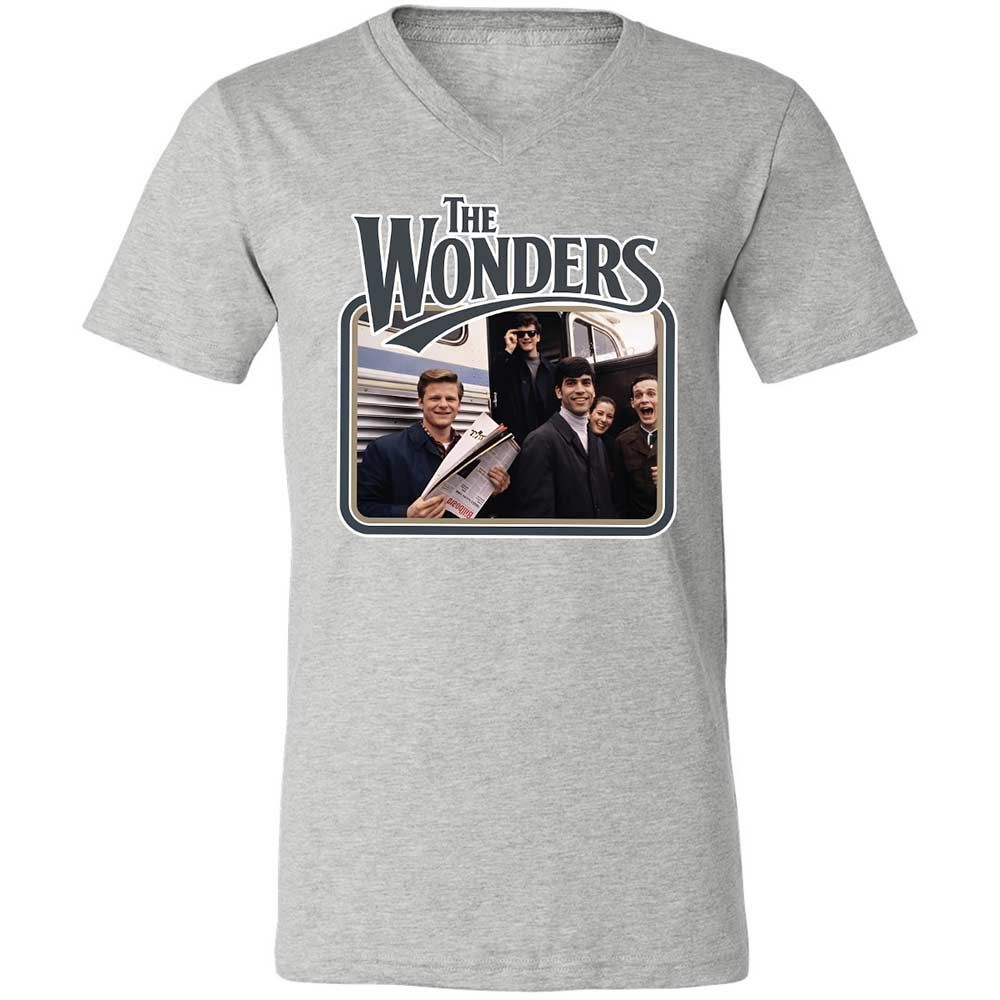 Unisex V-Neck T-Shirt - TFHA8KSS - Athletic Heather - 2