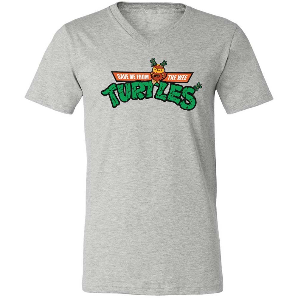 Save Me From The Wee Turtles - Athletic Heather - 2