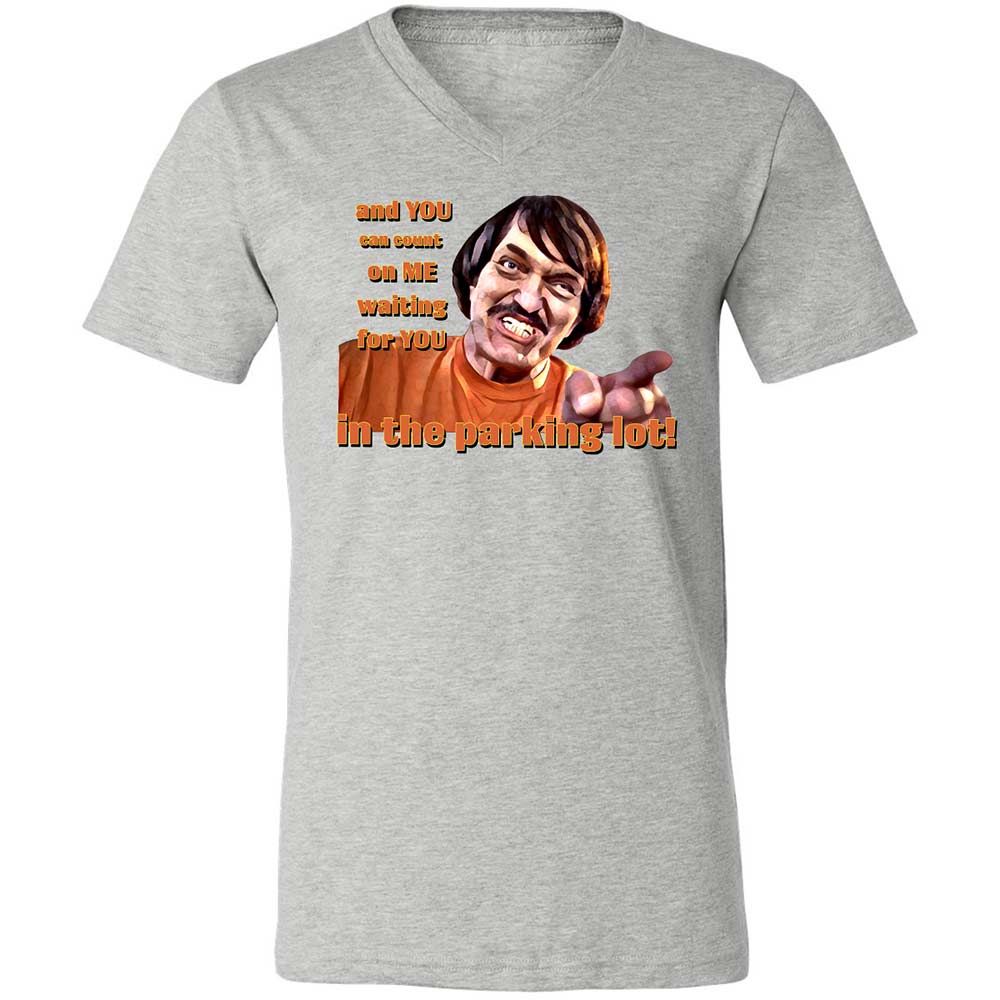 Unisex V-Neck T-Shirt - LZ1FNZML - Athletic Heather - 2