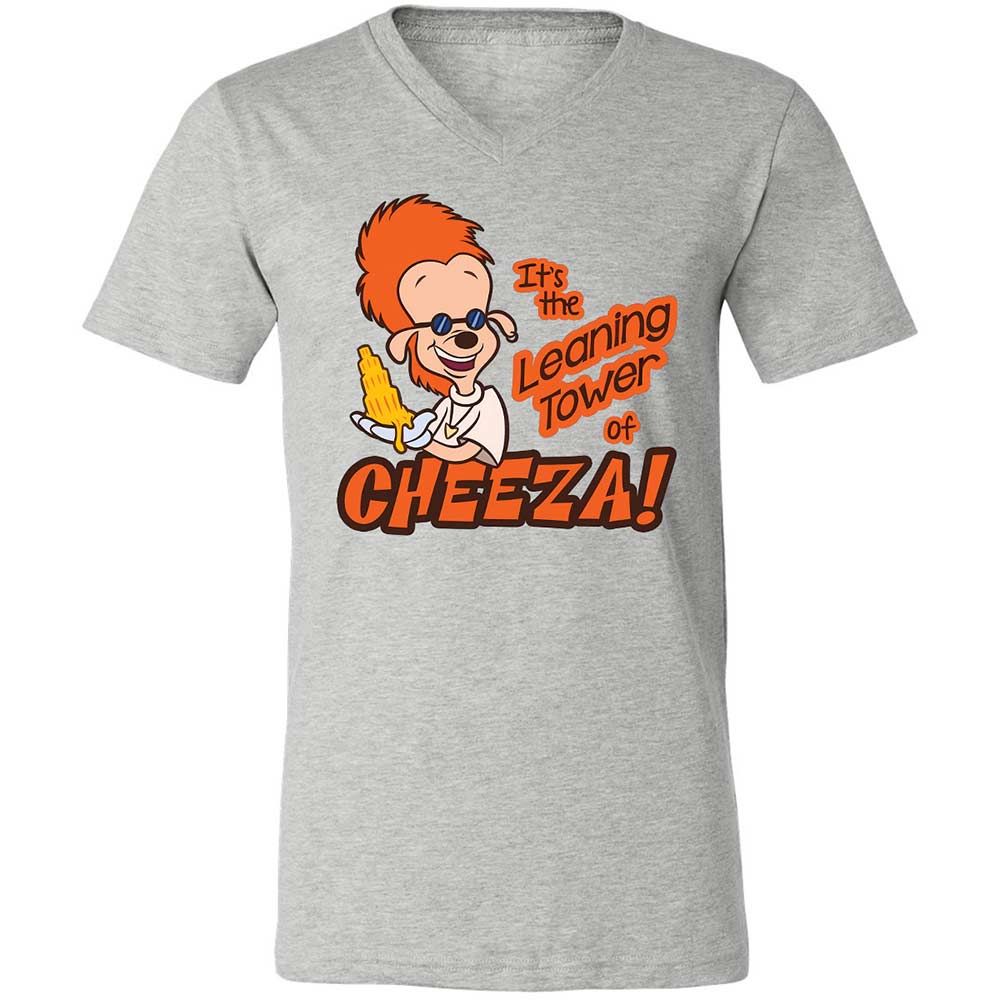 Leaning Tower of Cheeza - Athletic Heather - 2