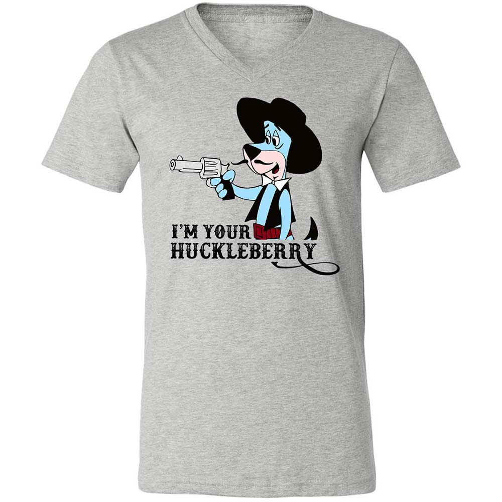 Unisex V-Neck T-Shirt - BH985VSW - Athletic Heather - 2