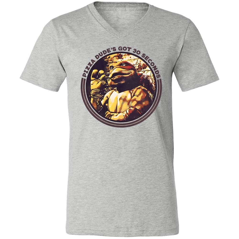 Unisex V-Neck T-Shirt - TMX7ZPRY - Athletic Heather - 2