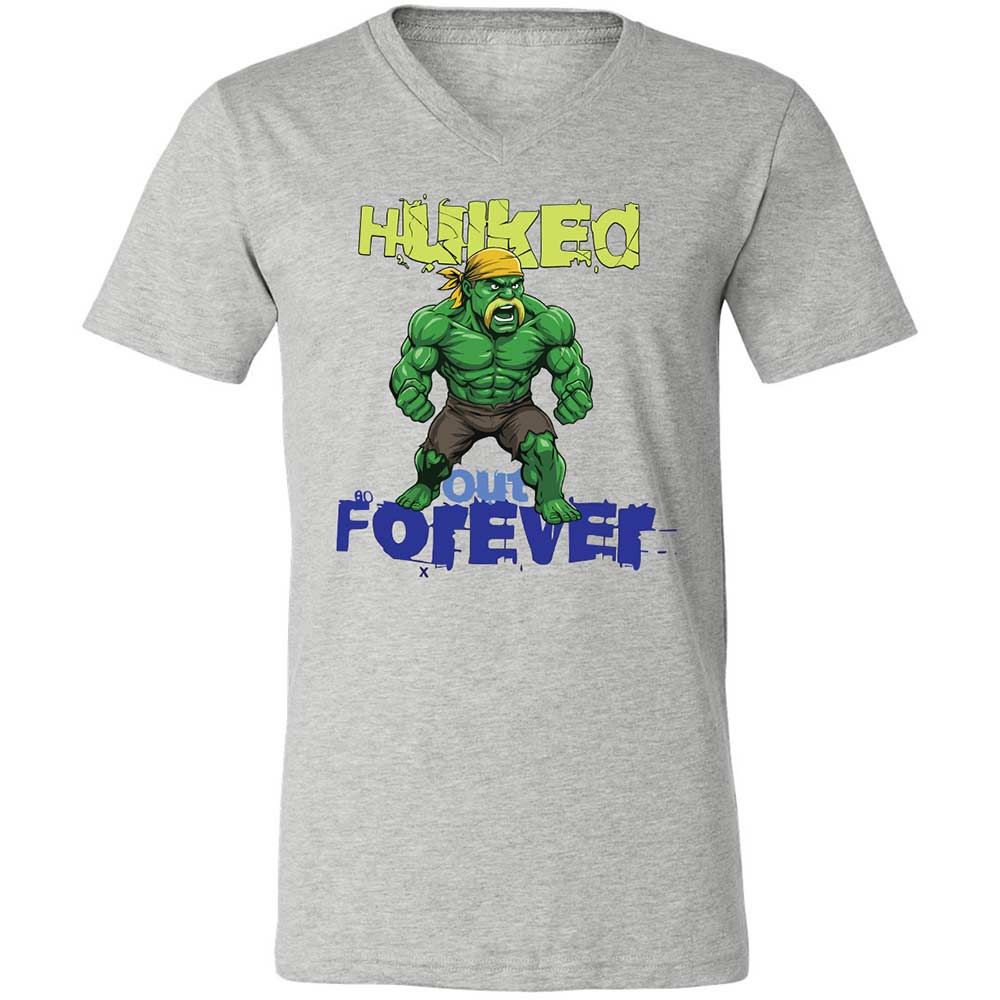 Hulked Hogan - Athletic Heather - 2