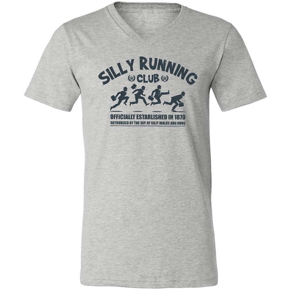 Unisex V-Neck T-Shirt - XC7GA3U8 - Athletic Heather - 2