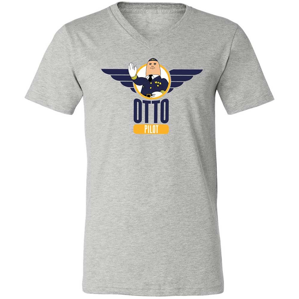 Unisex V-Neck T-Shirt - KZBQSWRY - Athletic Heather - 2