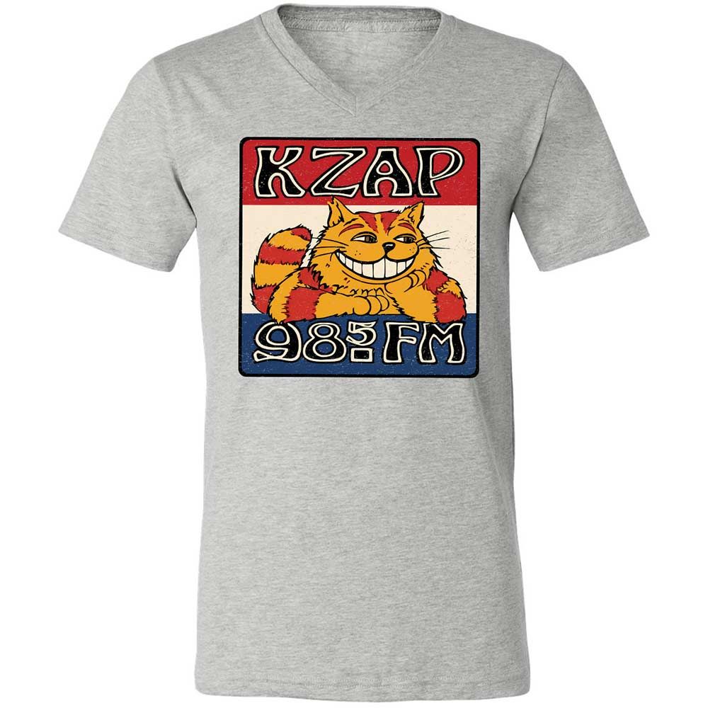 Unisex V-Neck T-Shirt - MKA6G9C6 - Athletic Heather - 2