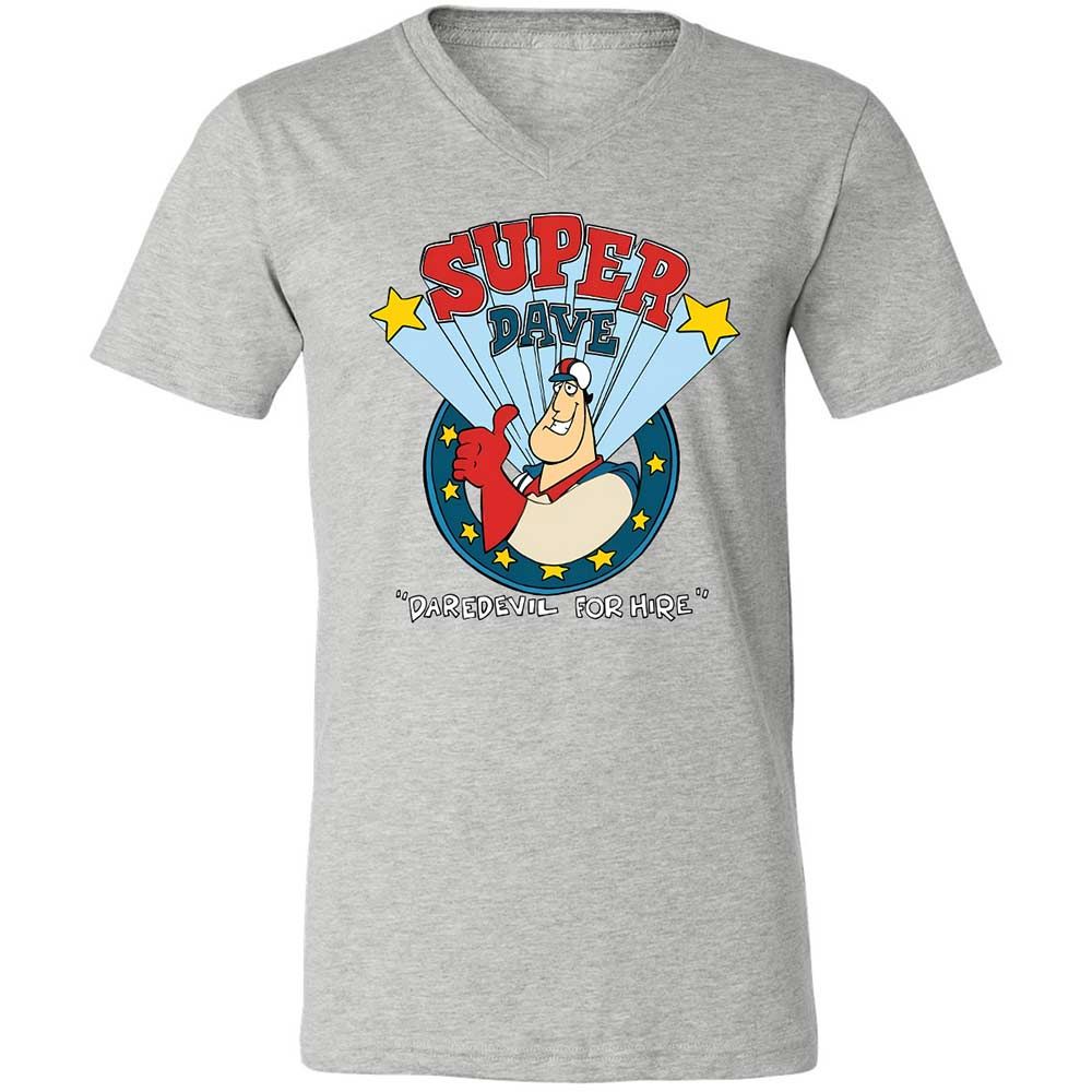 Unisex V-Neck T-Shirt - FYNT338N - Athletic Heather - 2