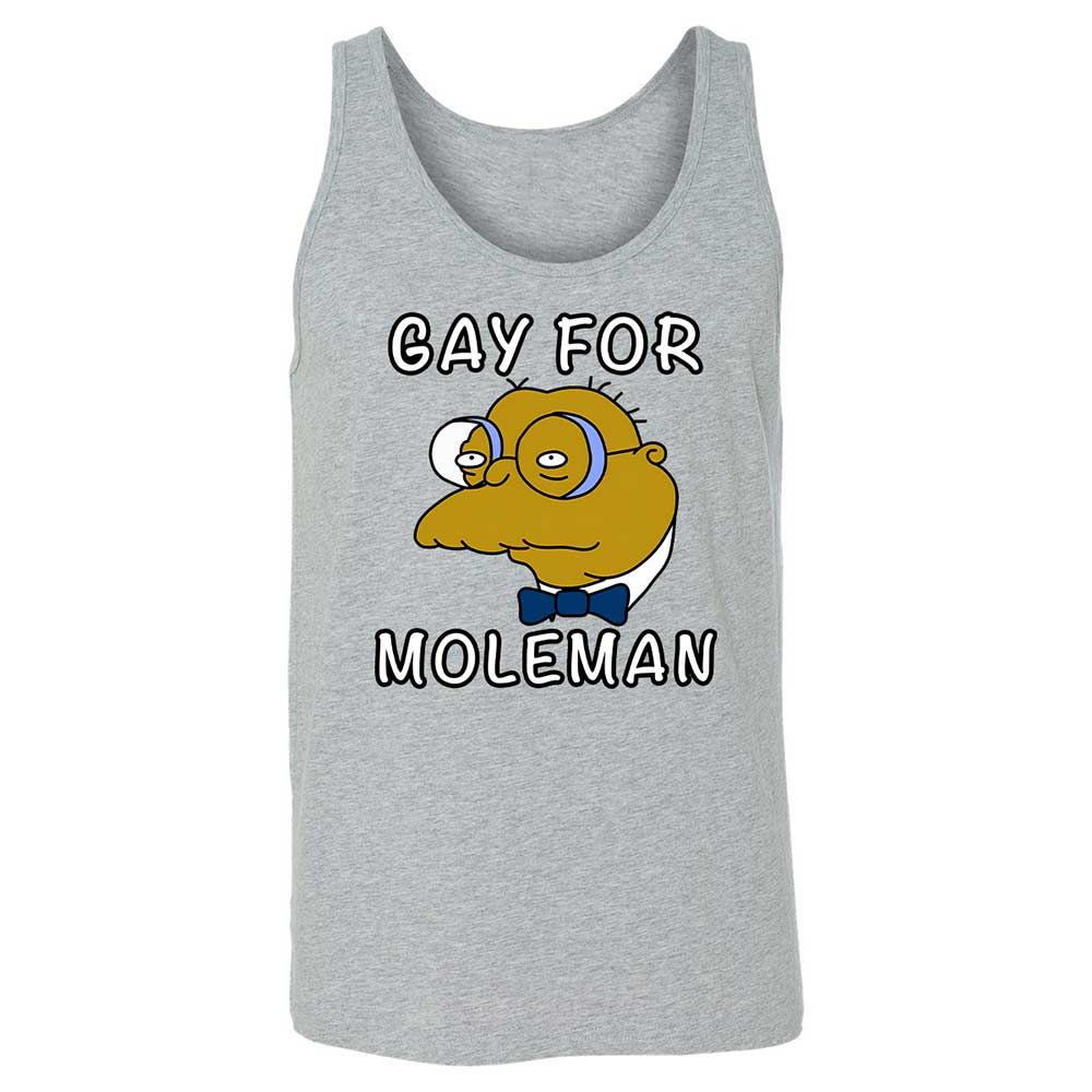 Gay for Moleman - Athletic Heather - 2