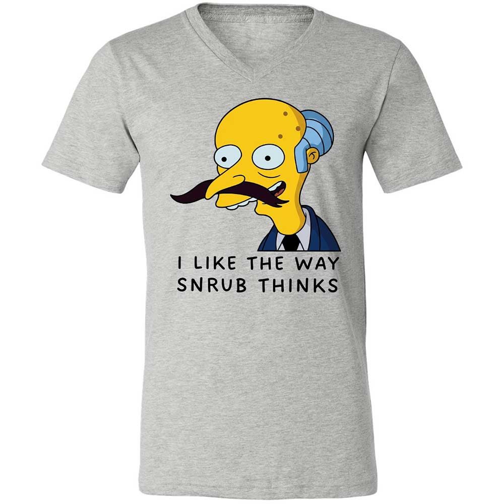 I Like the Way Snrub Thinks - Athletic Heather - 2