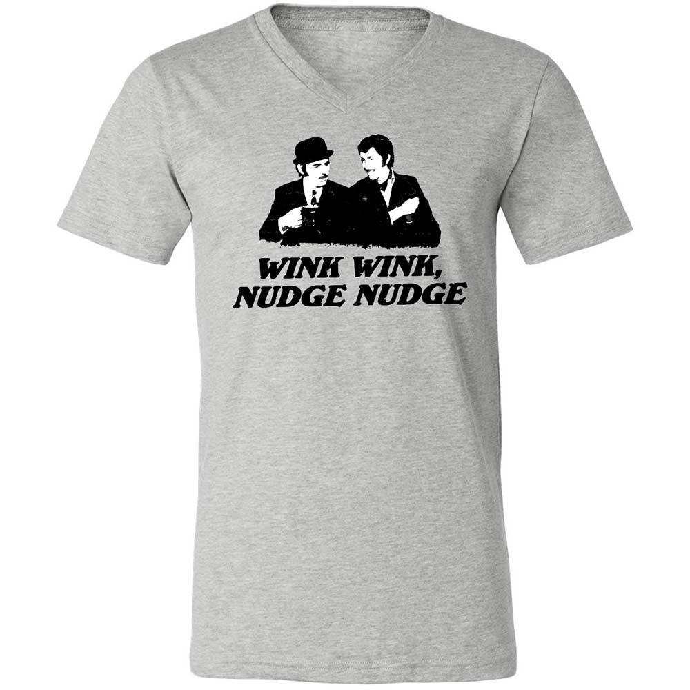 Wink Wink, Nudge Nudge - Athletic Heather - 2