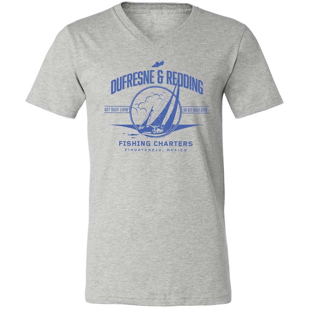 Unisex V-Neck T-Shirt - MYMCLMLQ - Athletic Heather - 2