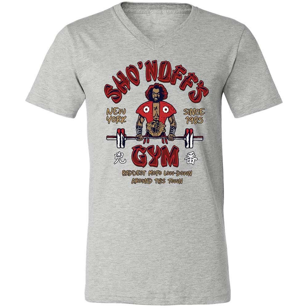 Sho'nuff's Gym - Athletic Heather - 2