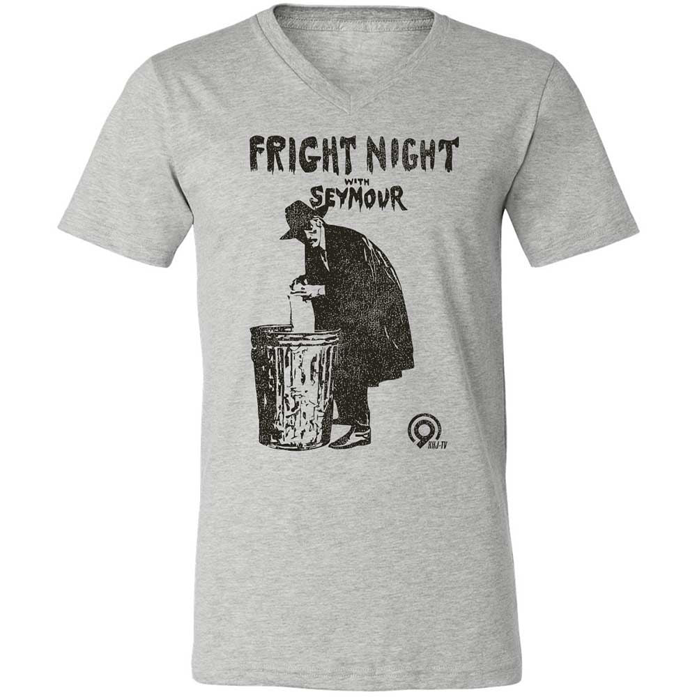 Fright Night with Seymour - Athletic Heather - 2