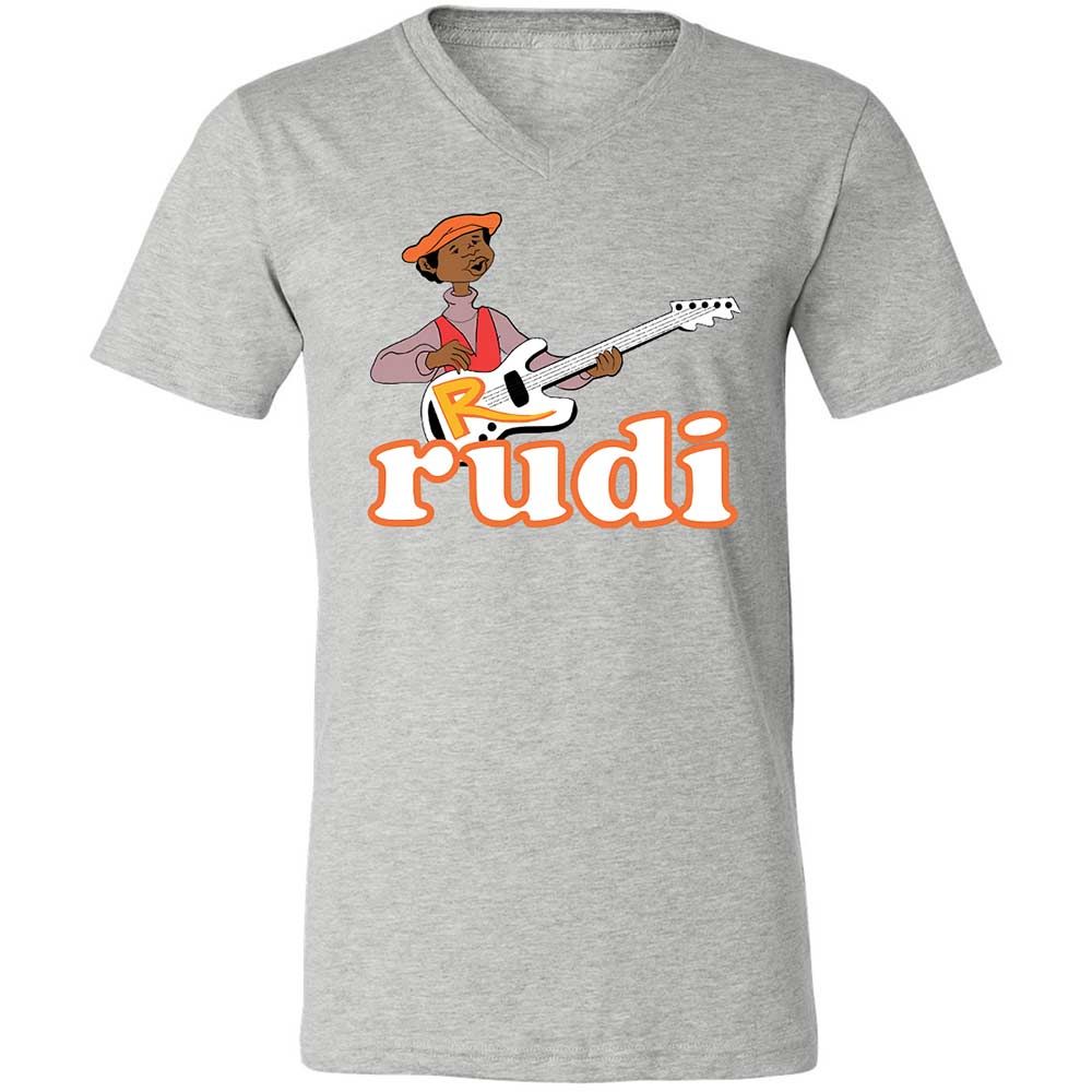 Unisex V-Neck T-Shirt - 2KBSVMNV - Athletic Heather - 2