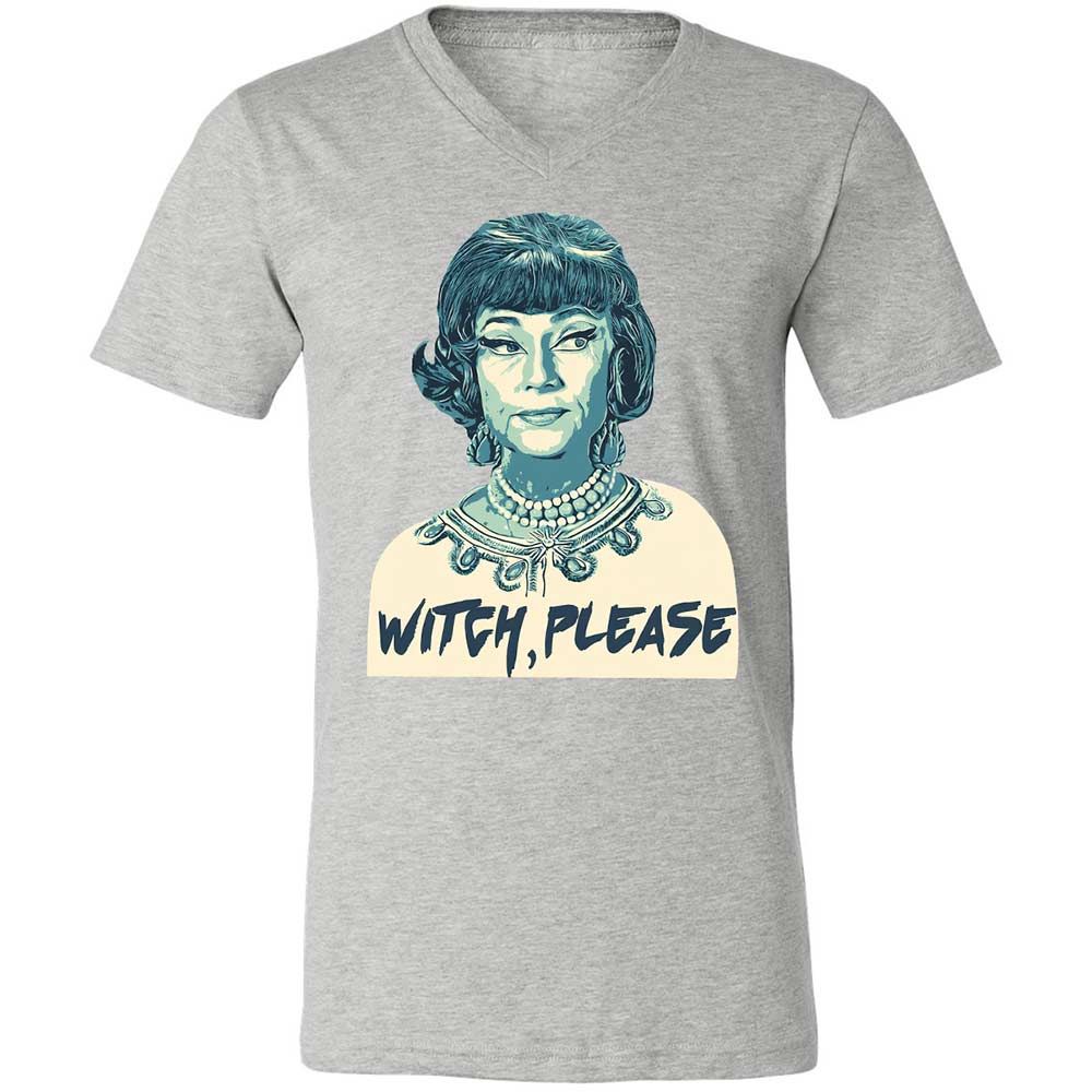 Unisex V-Neck T-Shirt - K6UWBW2V - Athletic Heather - 2