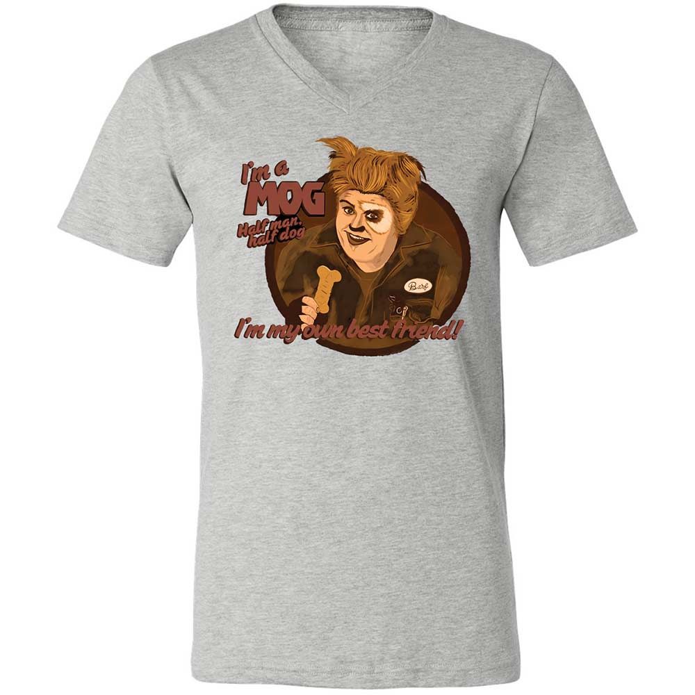 Unisex V-Neck T-Shirt - TJ6T812R - Athletic Heather - 2