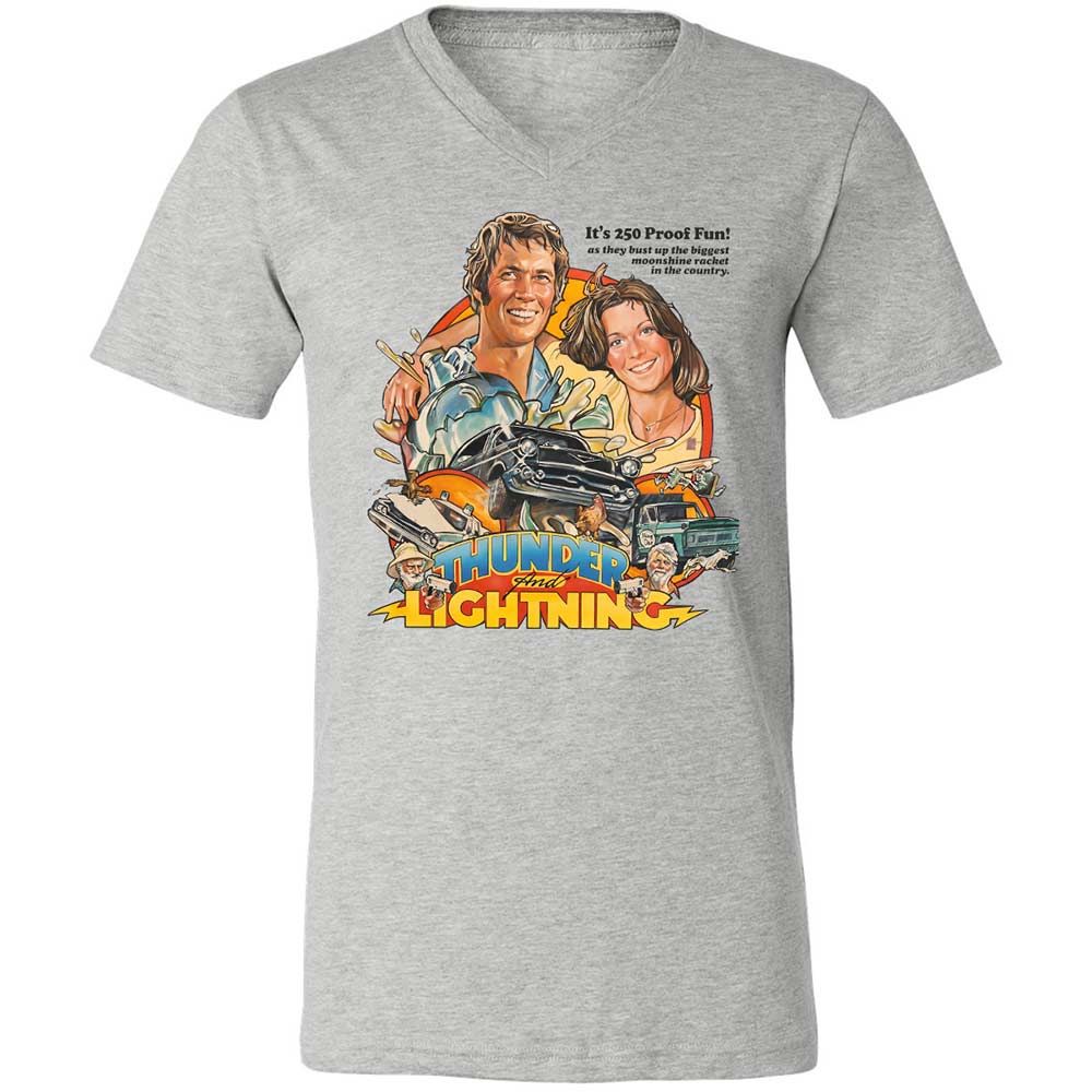 Thunder and Lightning - Athletic Heather - 2