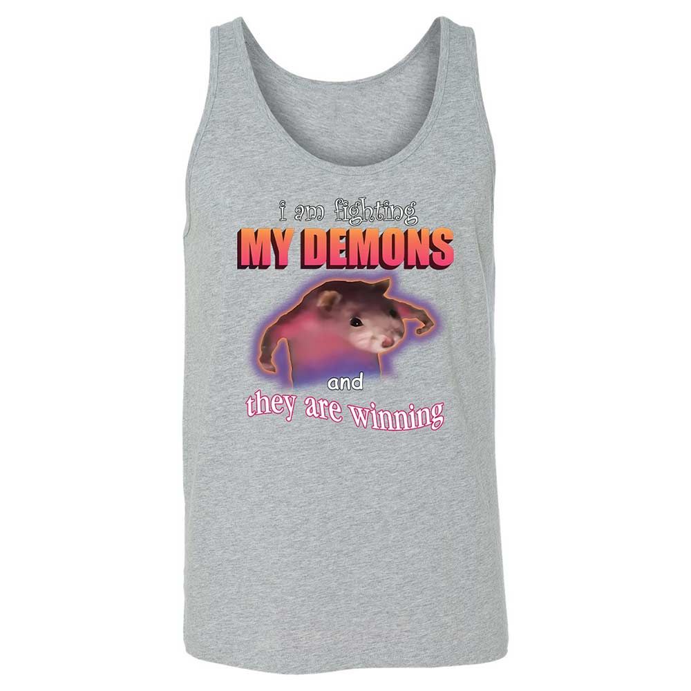I'm fighting my demons - Athletic Heather - 2