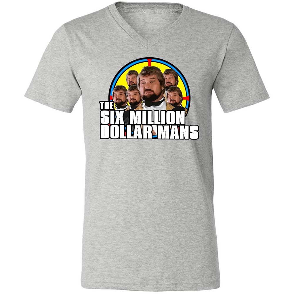 The Six Million Dollar Mans - Athletic Heather - 2