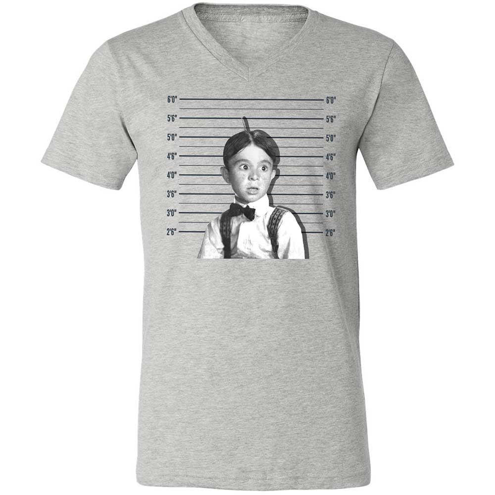 Unisex V-Neck T-Shirt - M89Y22R8 - Athletic Heather - 2