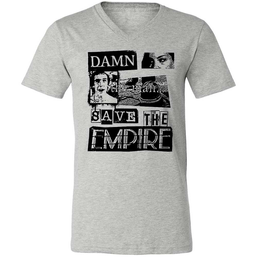 Damn the man. Save the empire - Athletic Heather - 2