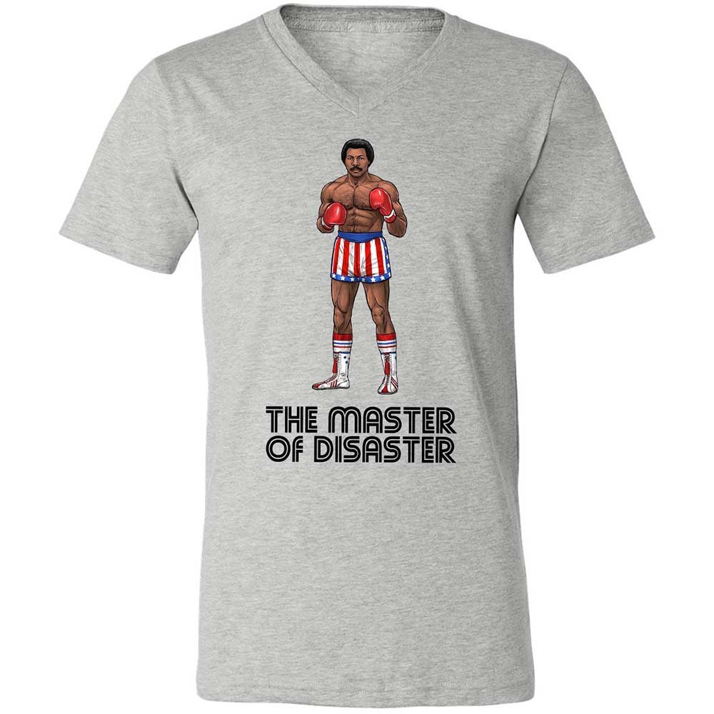 Unisex V-Neck T-Shirt - W3V7PSTU - Athletic Heather - 2