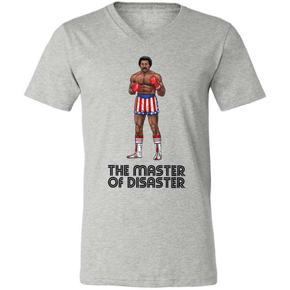 Unisex V-Neck T-Shirt - W3V7PSTU - Athletic Heather - 2