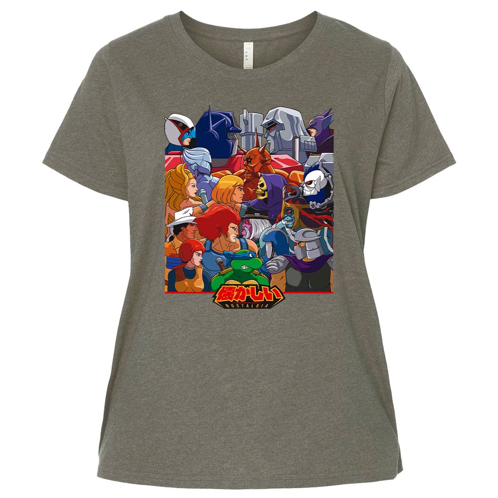 Ladies Curvy Jersey - QPJLQQYC - Bamboo Blackout - 2