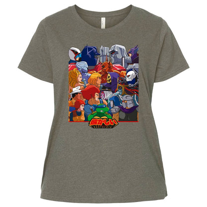 Ladies Curvy Jersey - QPJLQQYC - Bamboo Blackout - 2