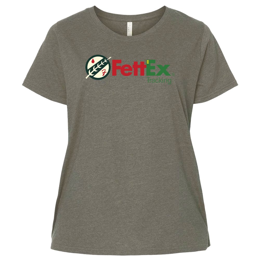 Ladies Curvy Jersey - GX97Q3A8 - Bamboo Blackout - 2