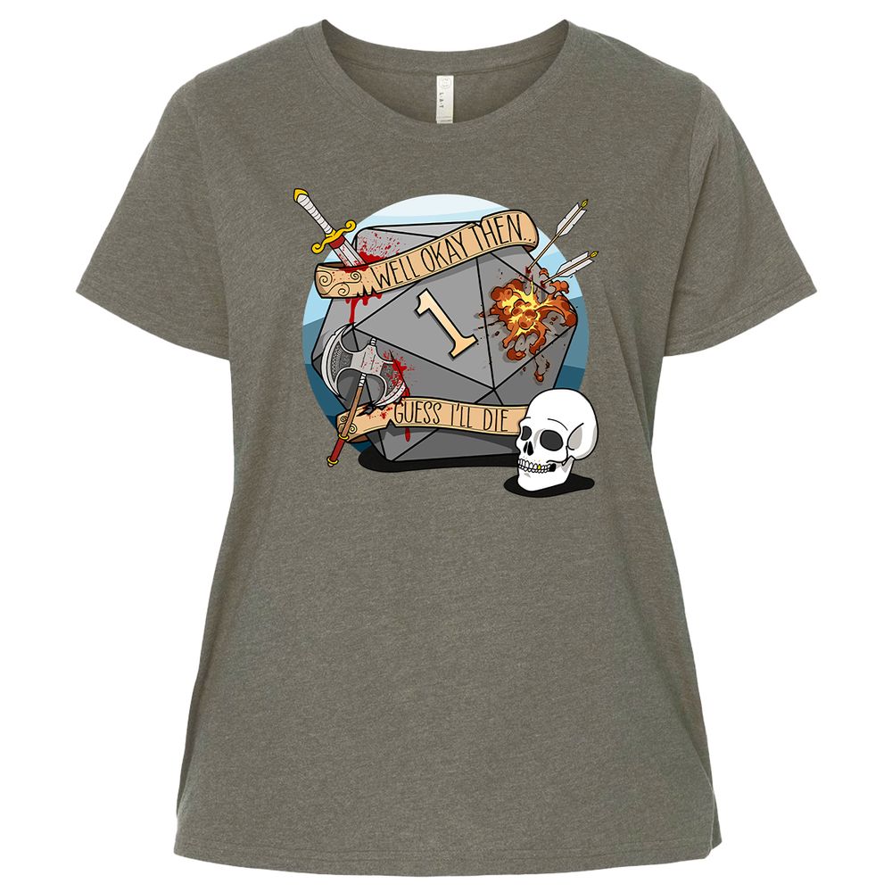 Ladies Curvy Jersey - QCPN7LWH - Bamboo Blackout - 2